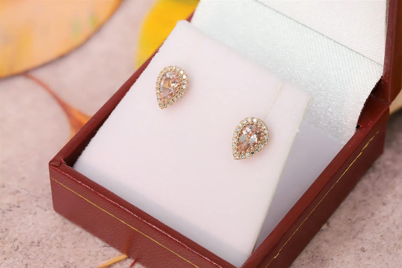 sk_1024   Silver Zircon Water Droplet  Earrings